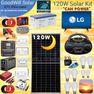 Sunset 120w Solar Kit