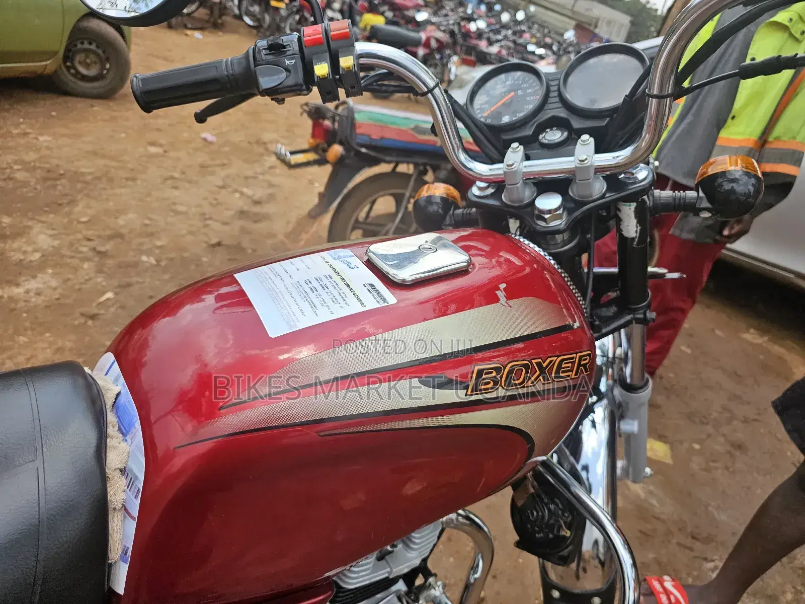 Bajaj Boxer 2024 Red