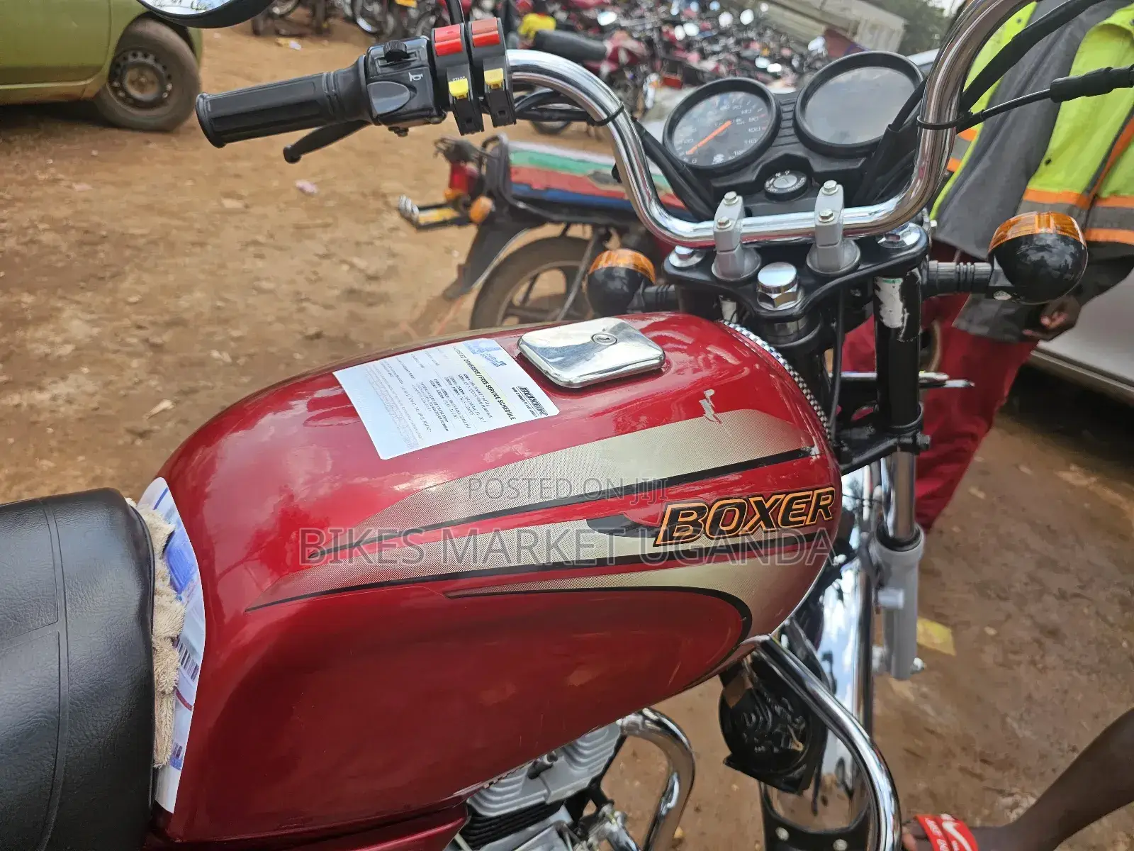Bajaj Boxer 2024 Red