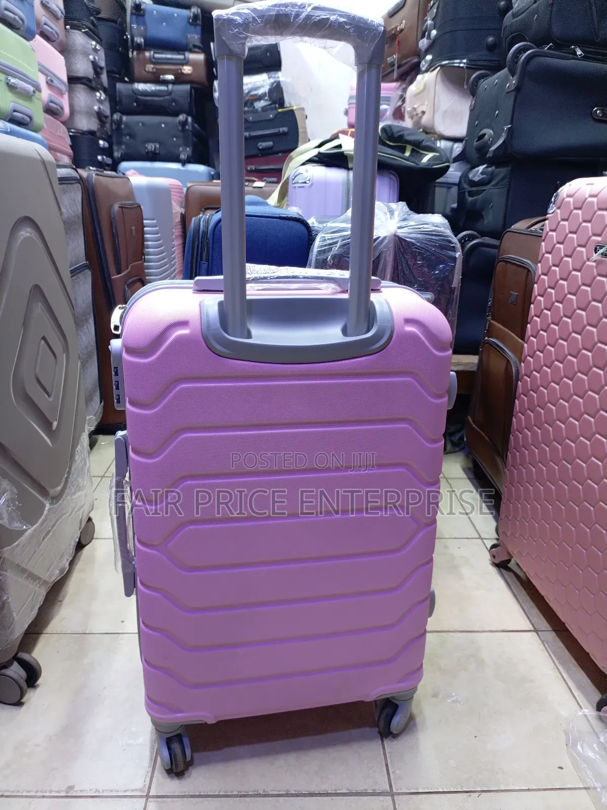 Rubber Plastic Suitcases in Small Size