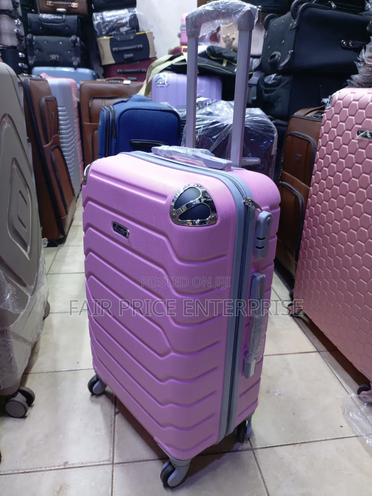 Rubber Plastic Suitcases in Small Size