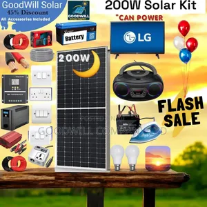 Sunset 200w Solar Kit