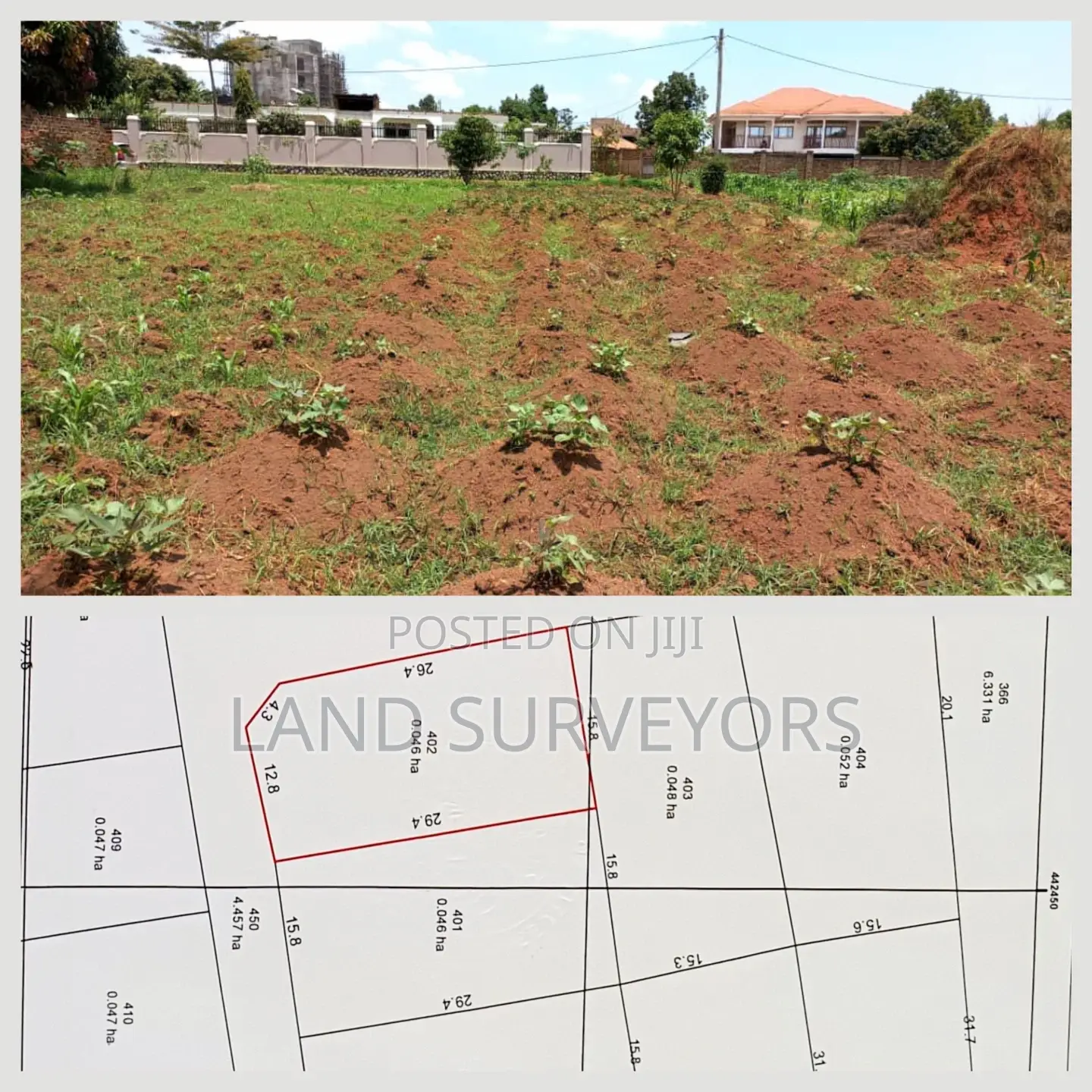 Plot Land Title Selection From Mother Title