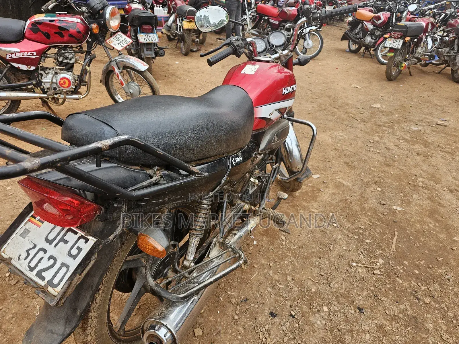 Hero Hunter 125 2023 Red