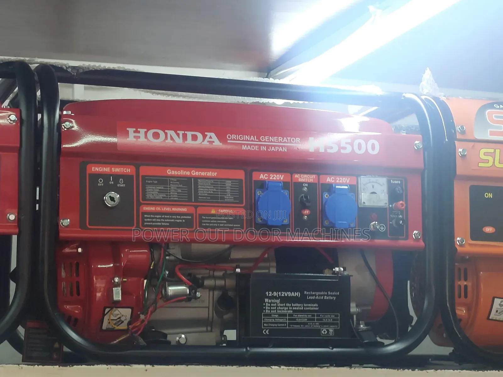 Honda 3kva Self Start Petrol Generator