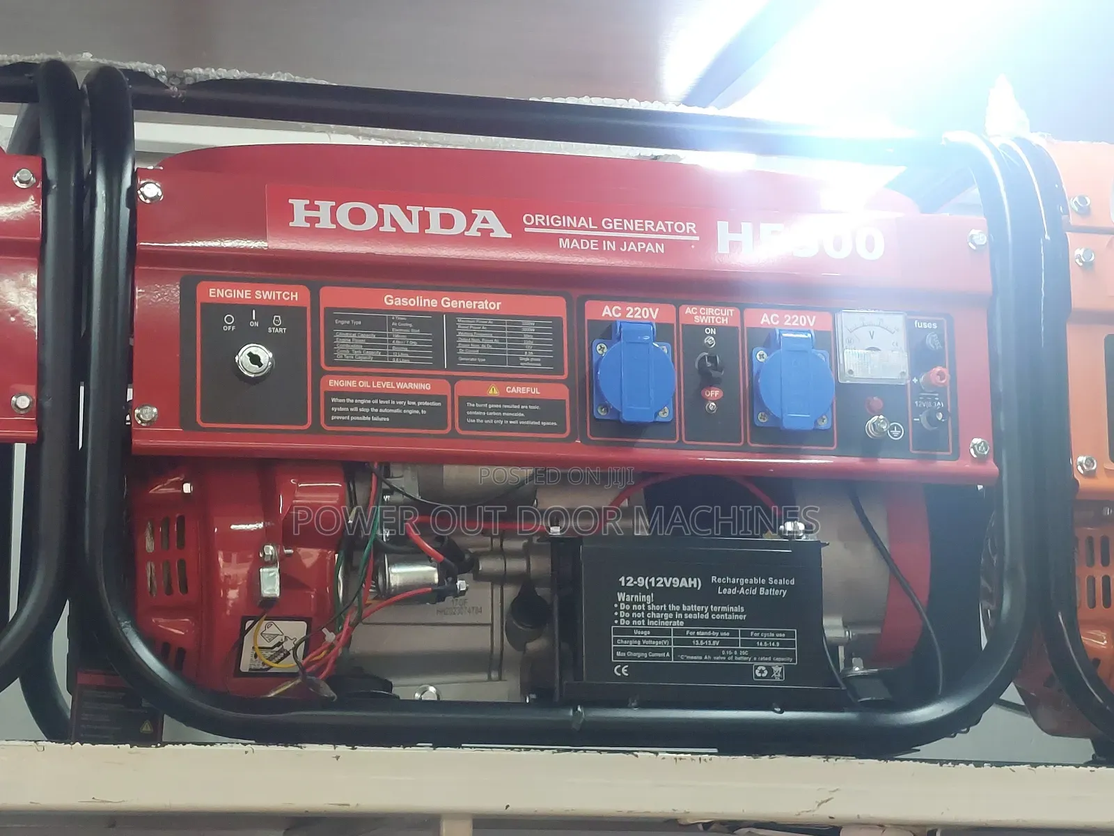 Honda 3kva Self Start Petrol Generator