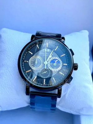 Patek Philips Genuine Watch Black