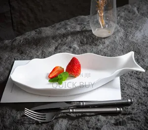 Stylish Executive Fish Serving Dinner Plate
