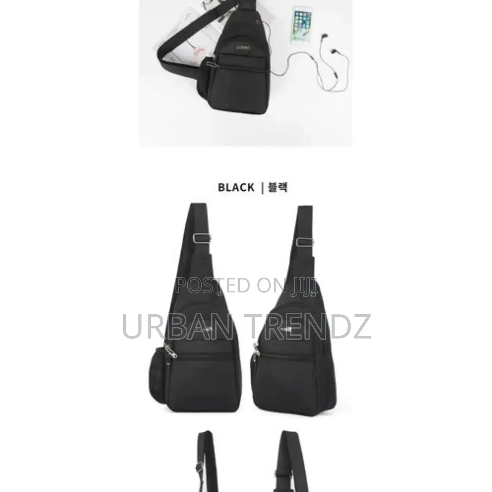 Small Sling Bag Crossbody Chest Shoulder Waterproof.