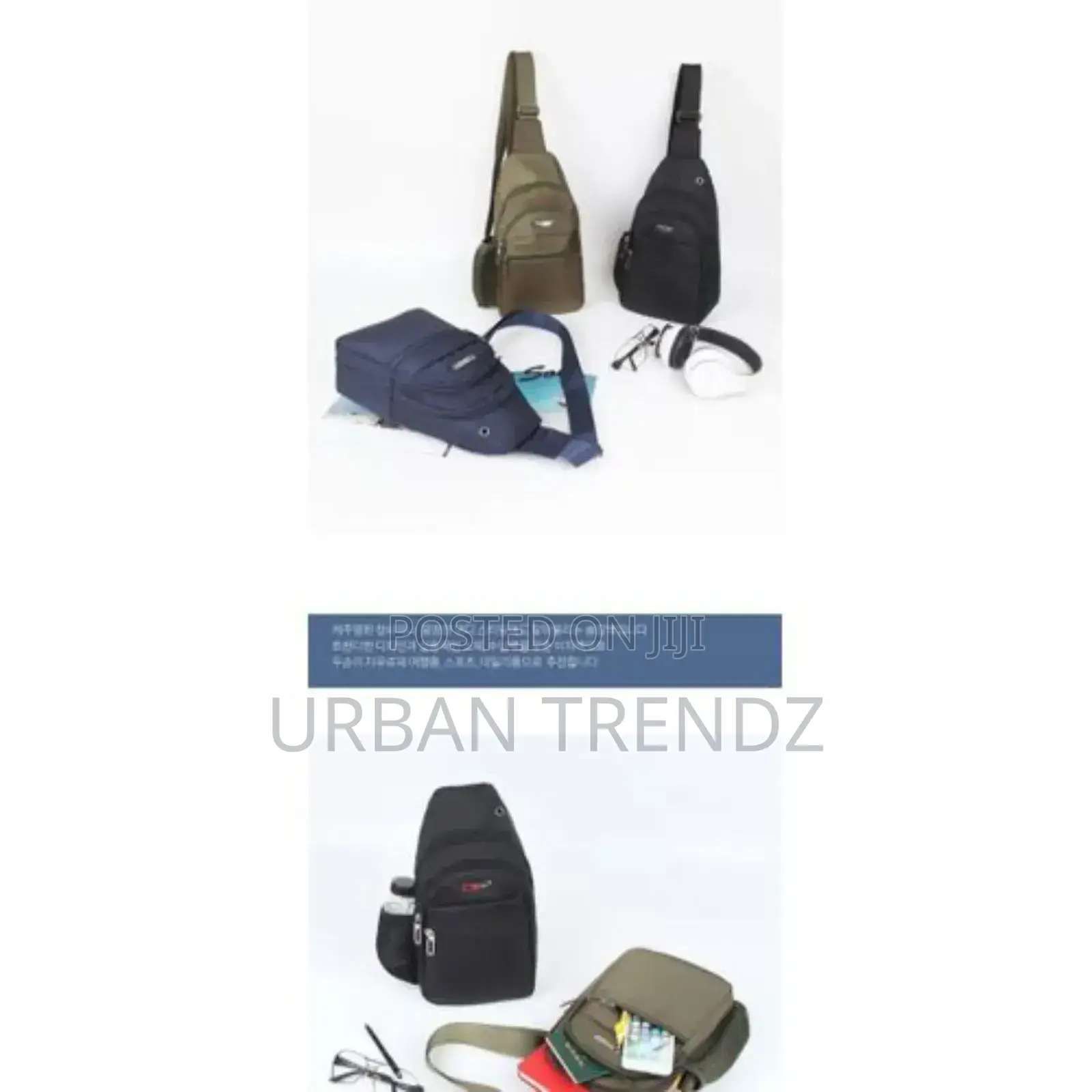 Small Sling Bag Crossbody Chest Shoulder Waterproof.