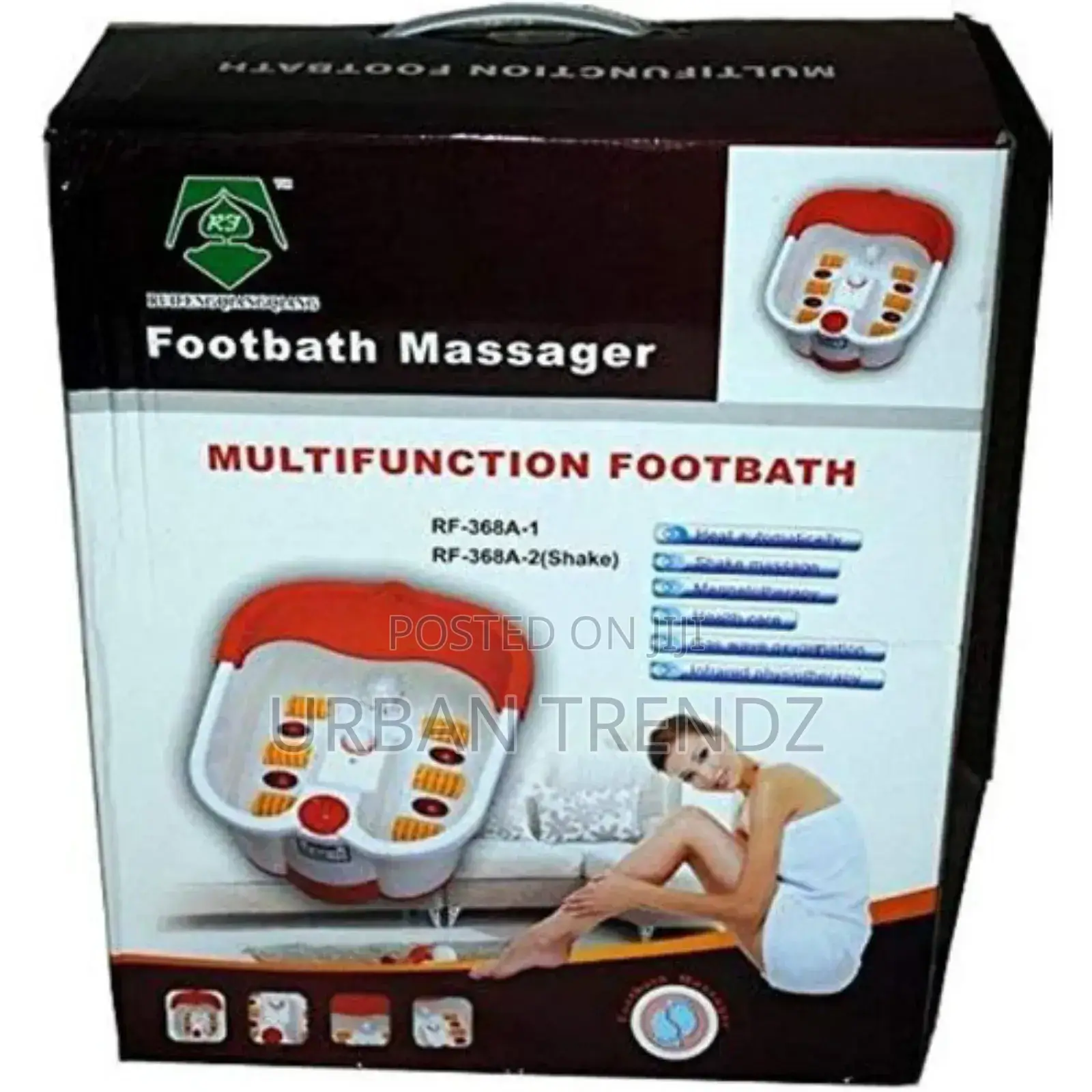 Footbath Massager Spa With Heat Vibration and Rollermassager