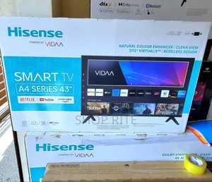 Hisense 43inches A4 Series Smart Original TVS Available