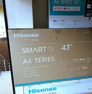 Hisense 43inches A4 Series Smart Original TVS Available