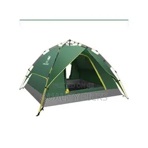 8 Person Automatic Camping Tent With Removable Rain Fly