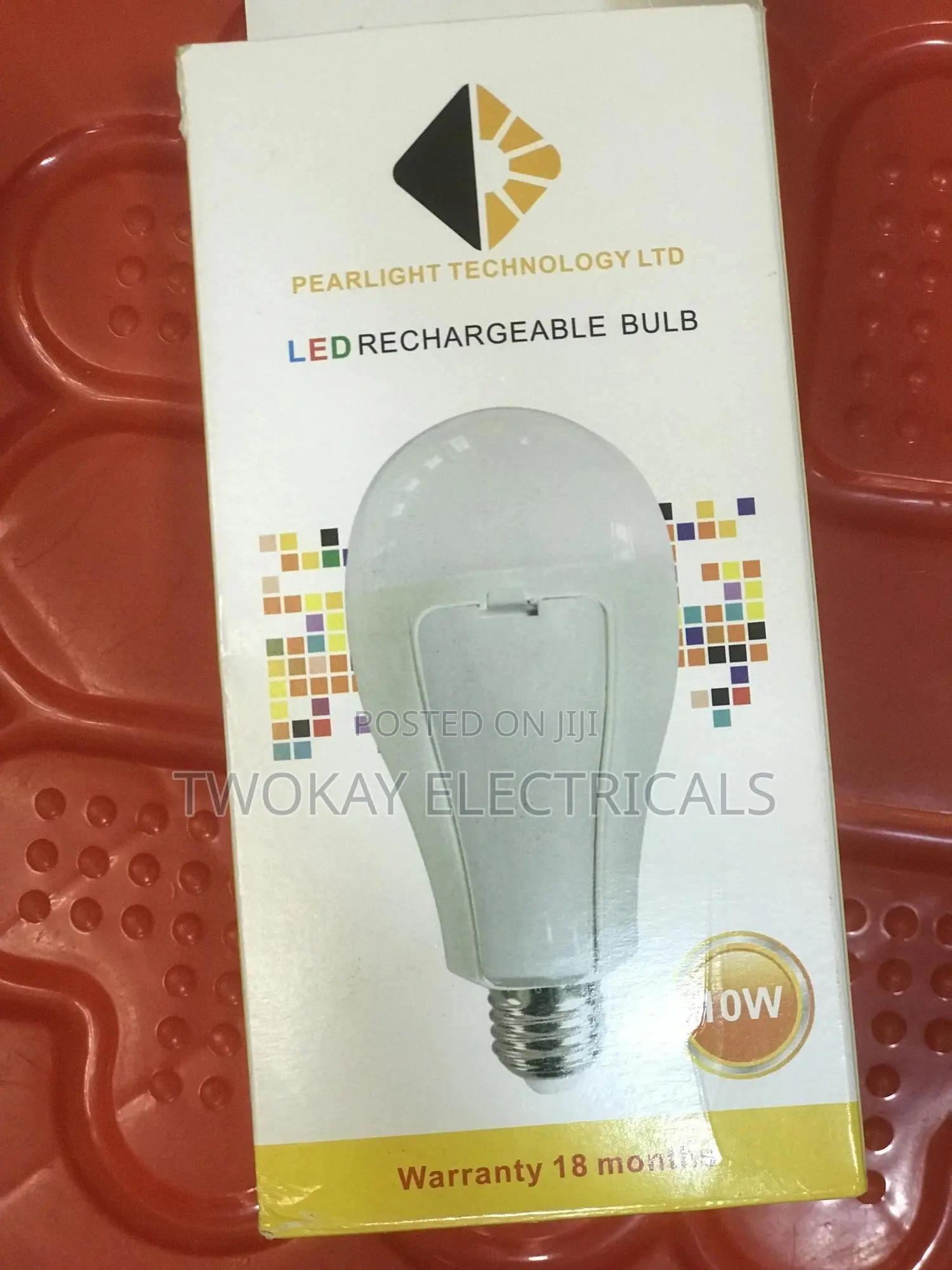 Rechargeable Bulb 10w
