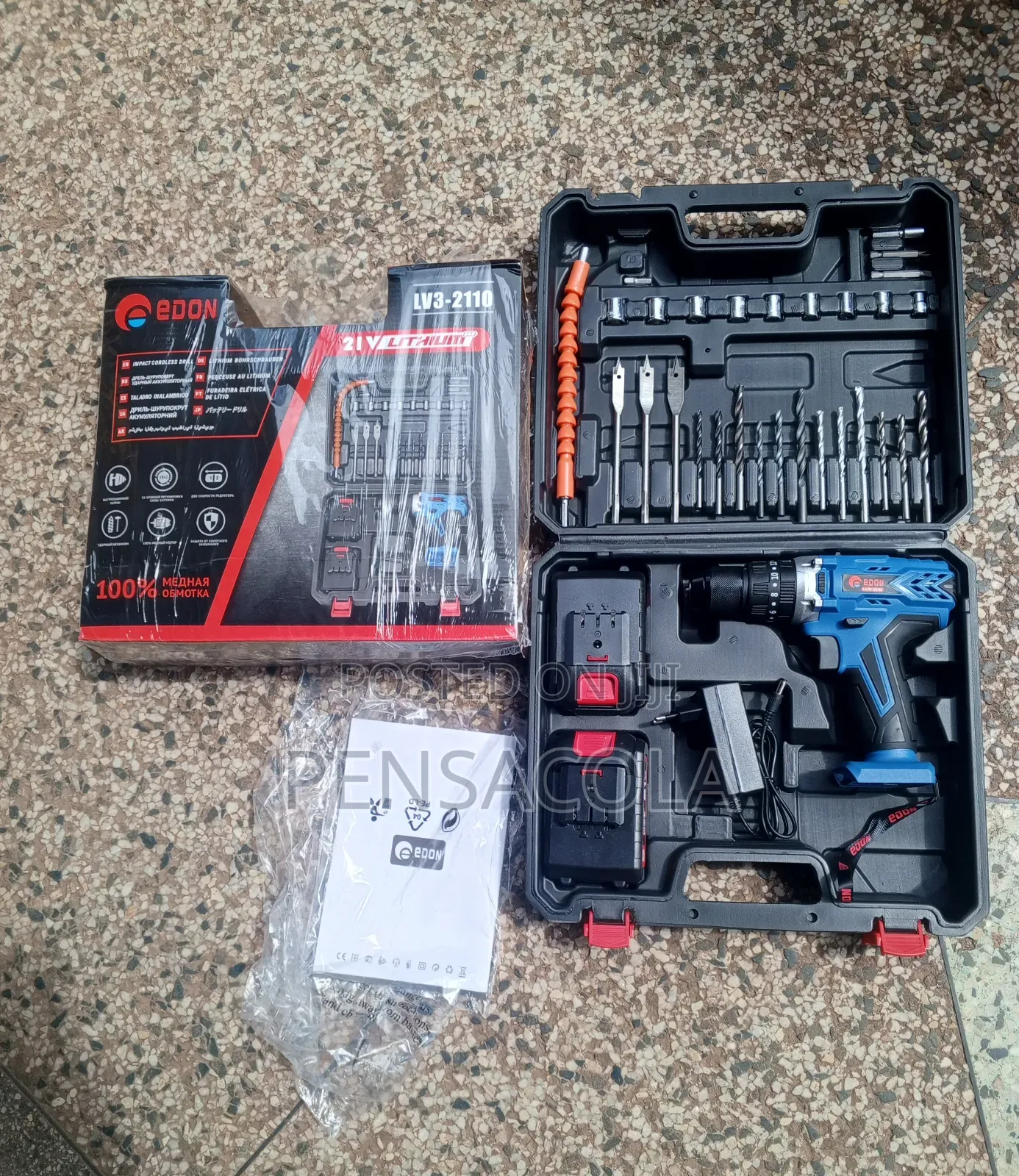 21v Wireless Drill