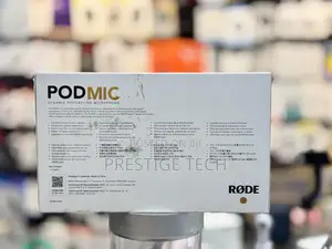 Rode Podmic Dynamic Broadcasting Microphone Pod Mic