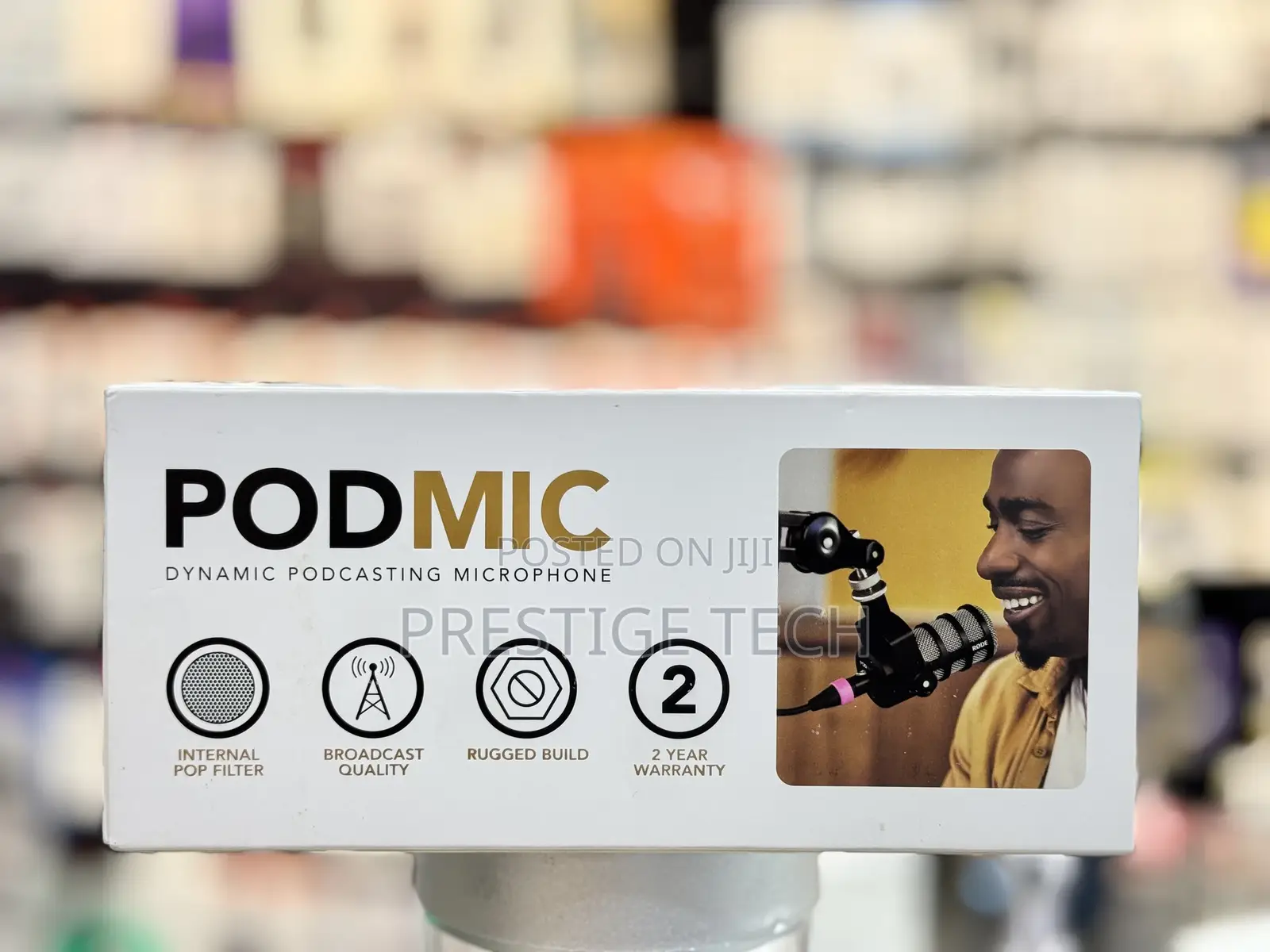 Rode Podmic Dynamic Broadcasting Microphone Pod Mic