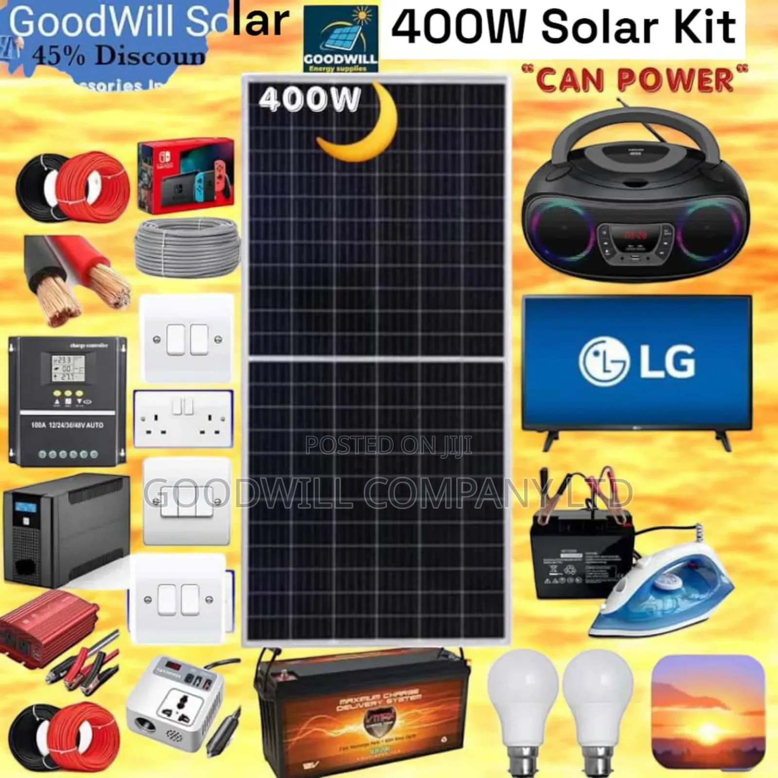400w Solar Kit German Sunset