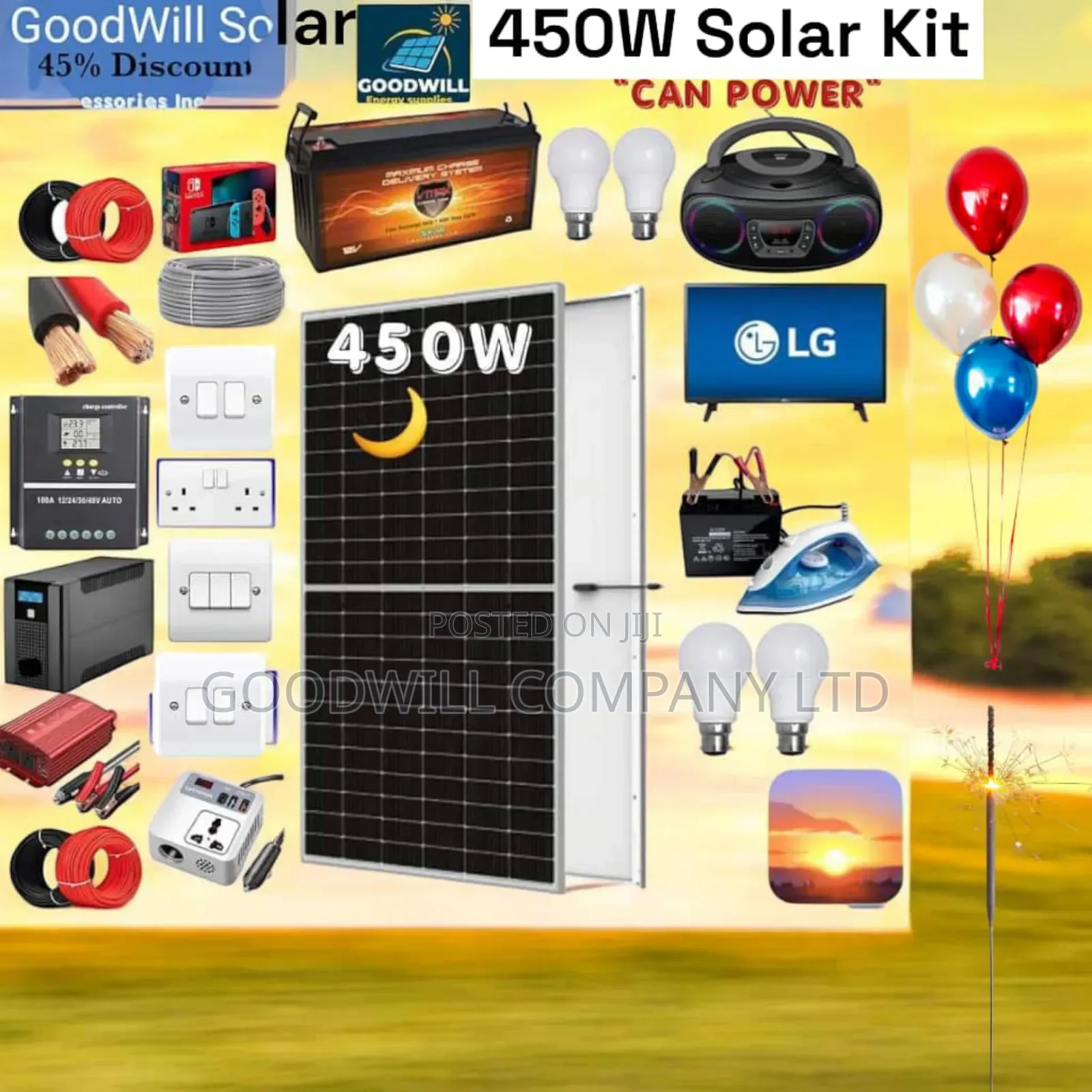 450w Solar Kit German Sunset
