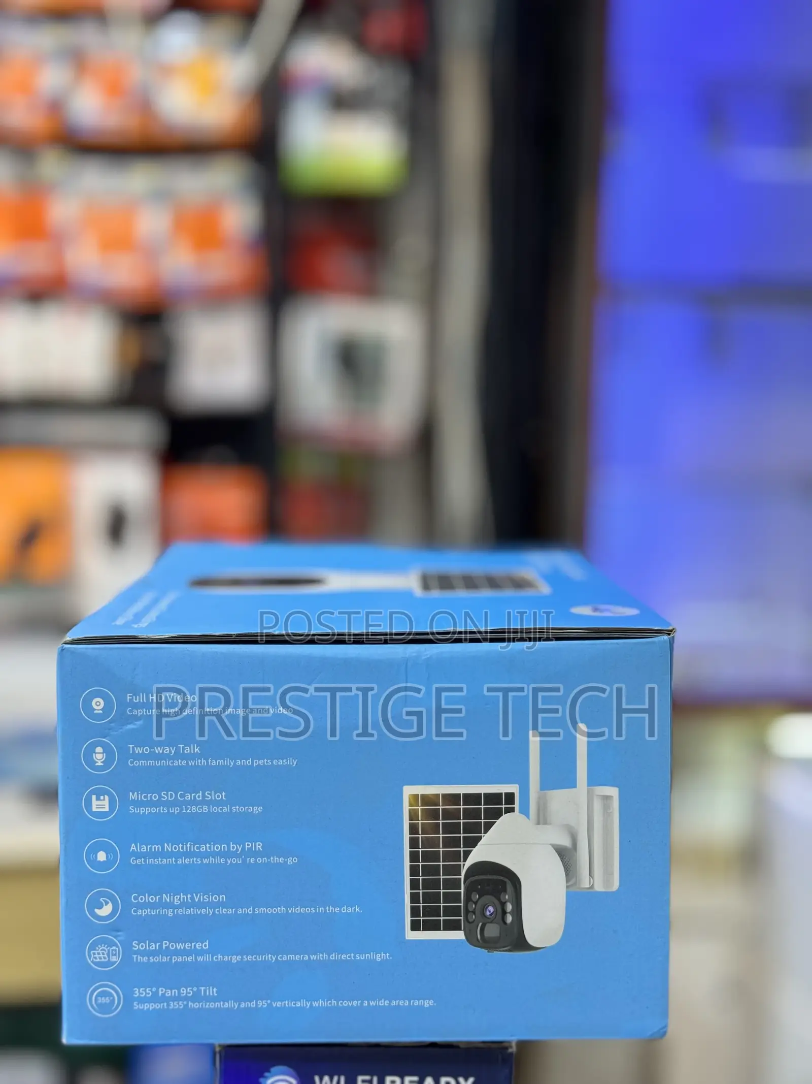 Intelligent Ptz Security Surveillance Solar Camera With Sim