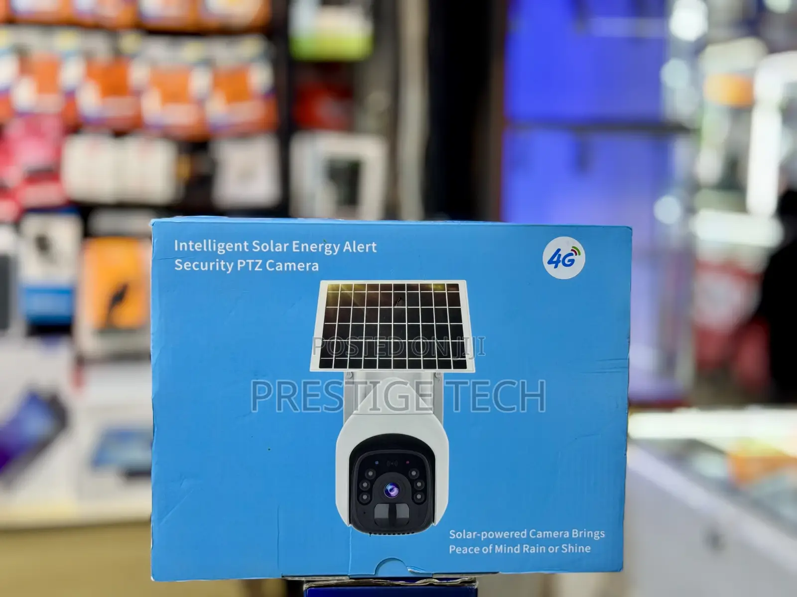 Intelligent Ptz Security Surveillance Solar Camera With Sim