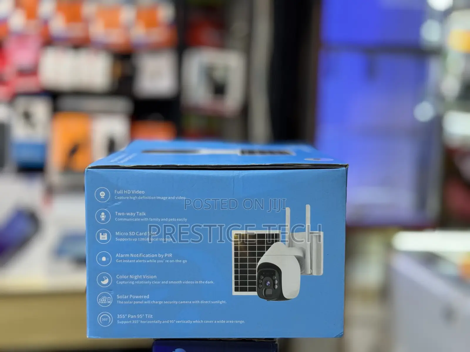 Intelligent Ptz Security Surveillance Solar Camera With Sim