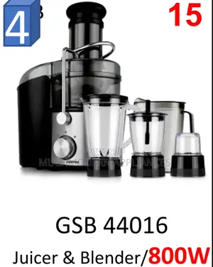 Geepas Juicers and Blender GSB 44016 800w