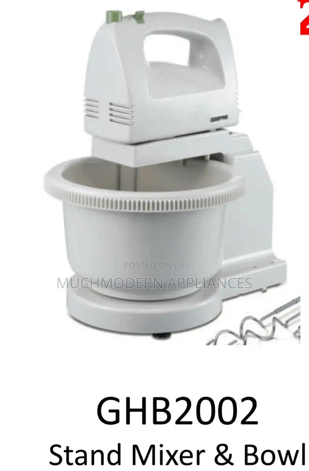 Geepas Stand Mixer Bowl GHB2002