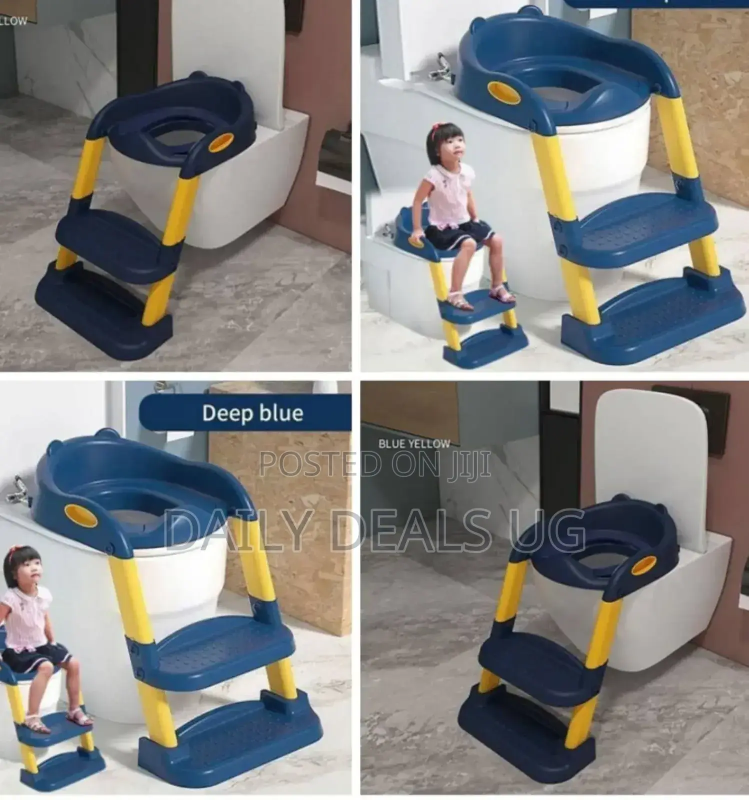 Baby Potty Training Ladder. Blue