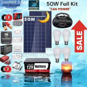 50w Solar Kit Lightwata