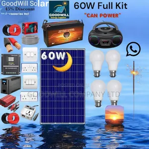 60w Solar Kit Lightwata