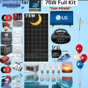 75w Solar Kit Lightwata