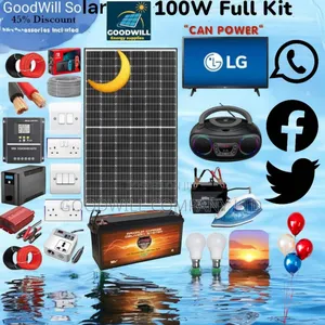 100w Solar Kit Lightwata