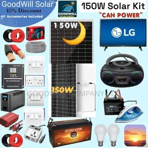 150w Solar Kit Lightwata