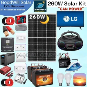 260w Solar Kit Lightwata