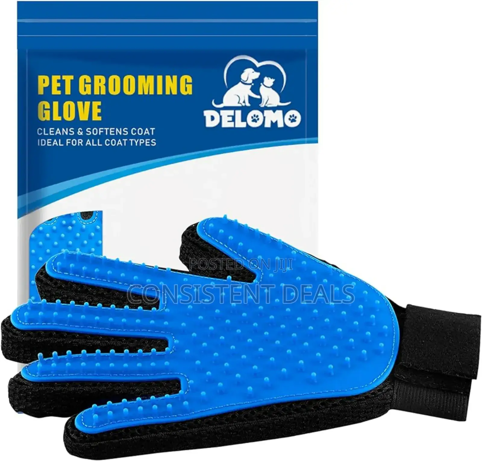 Pet Massaging Grooming Gloves