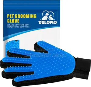 Pet Massaging Grooming Gloves
