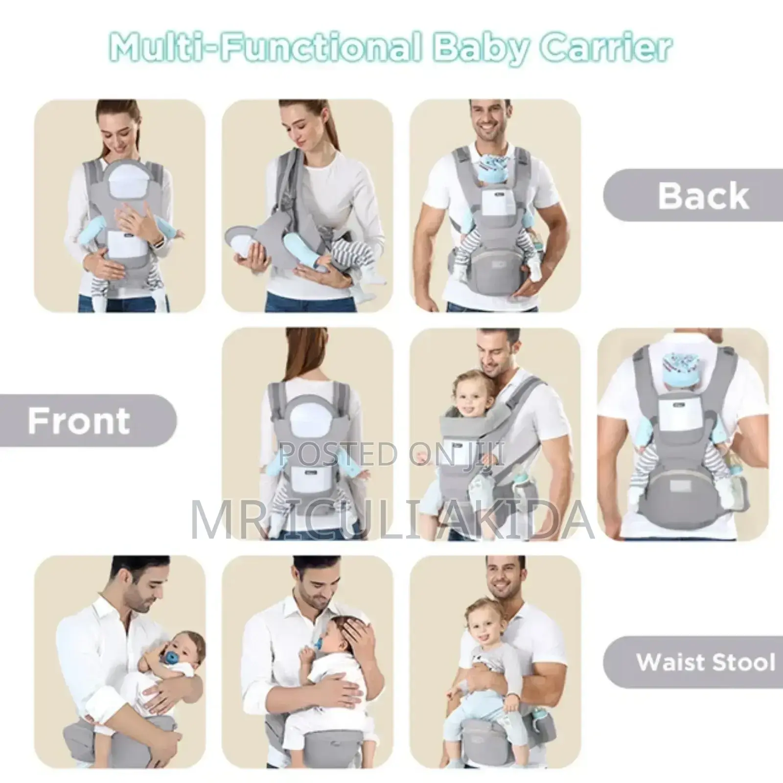 Kangaroo Hip Seat Baby Carrier