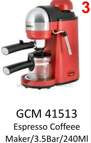 Geepas GCM 41513 Espresso Coffee Maker/3.5bar/240ml
