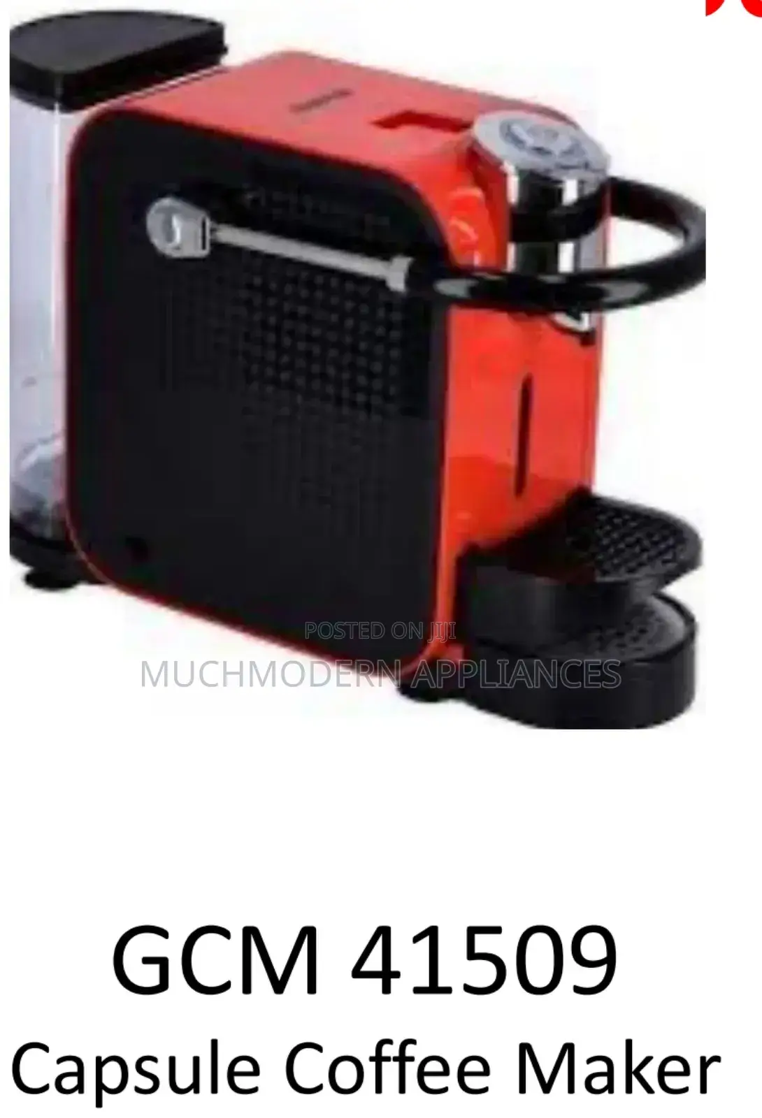 Geepas GCM 41509
Capsule Coffee Maker