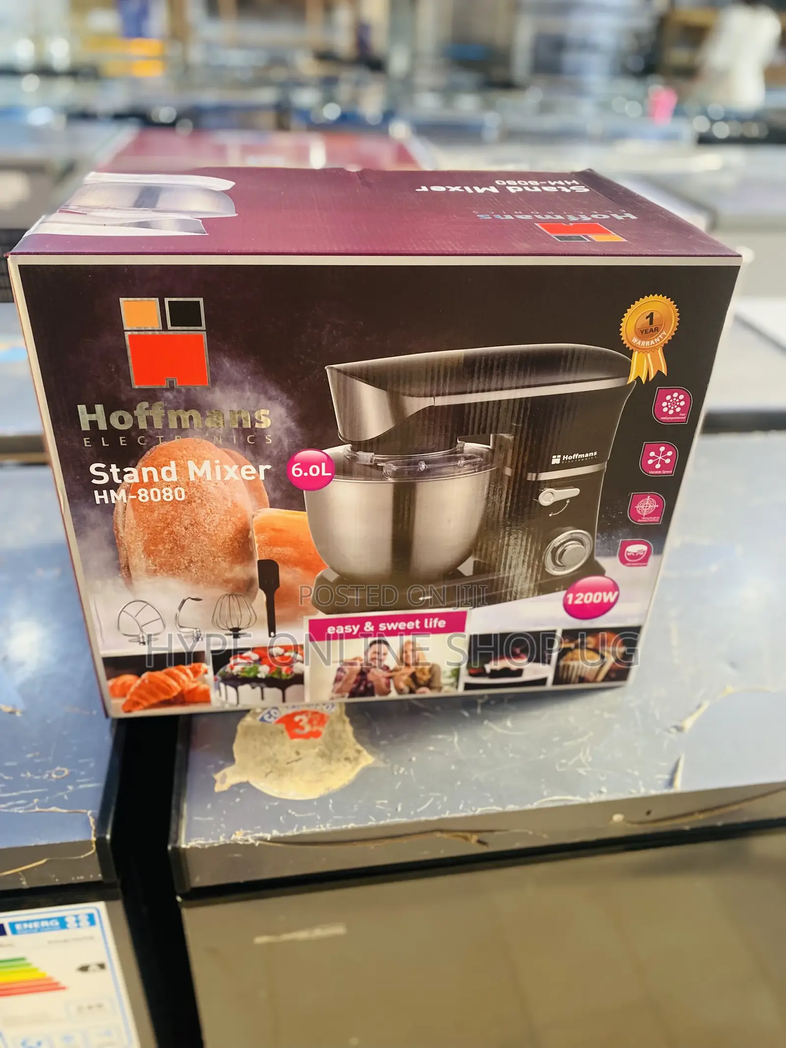 Hoffman 6L Dough Stand Mixer