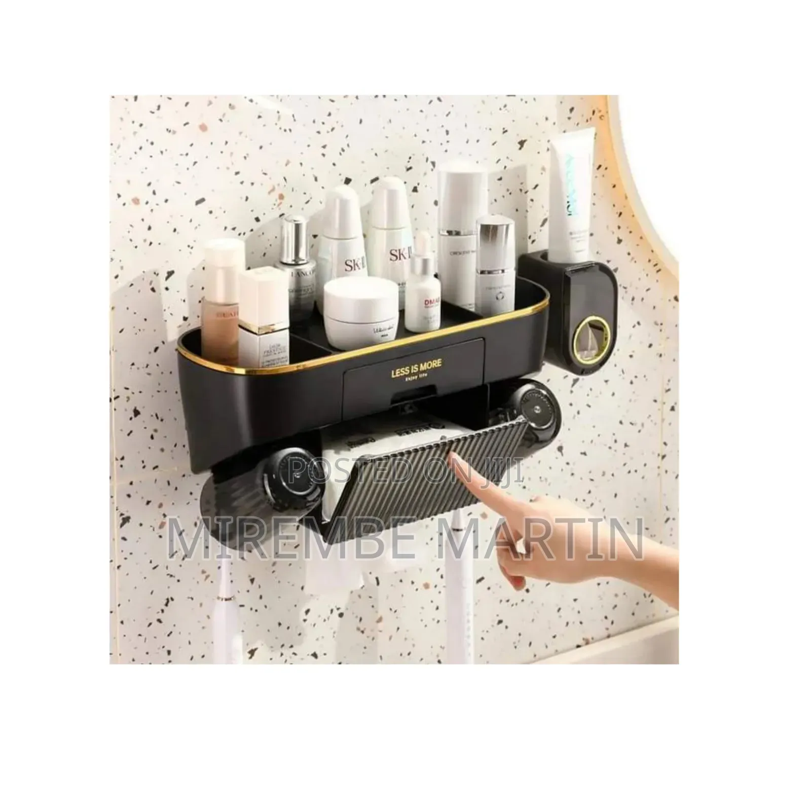 Wall Mounted Toothbrush Holder.