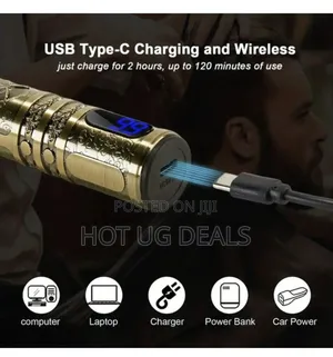 Rechargeable Electric Hair Trimmer Usb-Cordles Beard Trimmer