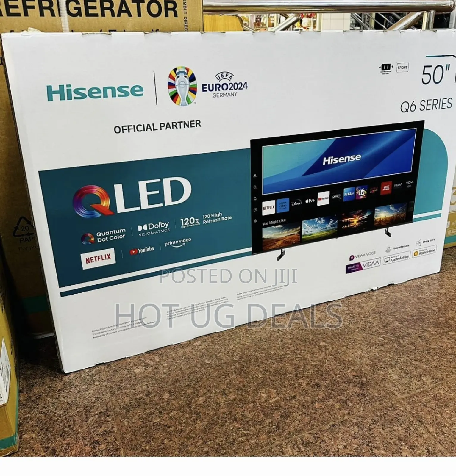 Hisense 50" Smart, Flameless, With Wifi Bluetooth