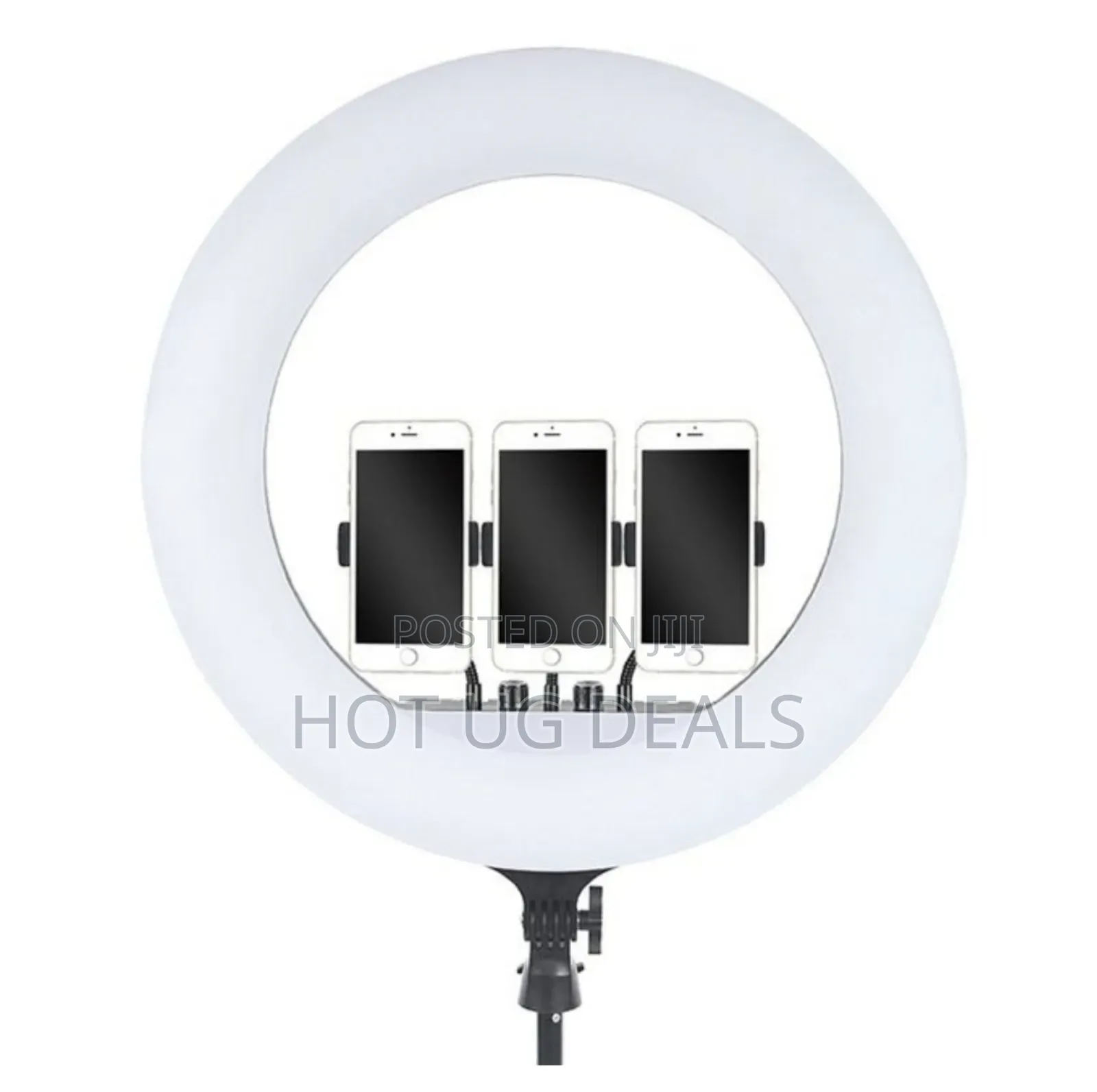 14 Inch Ring Light With Tripod With Tripod And Remote- White