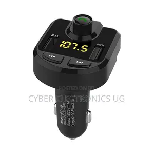 Bluetooth FM Wireless in-Car Radio Adapter Music Player