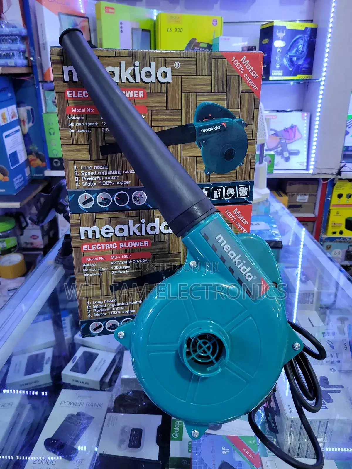 Compact Sized Electric Blower/Meakida Handheld Blower