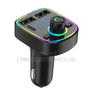 Car Bluetooth 5.0 FM Nsmitter PD Type-C Dual USB 3.1A Fast