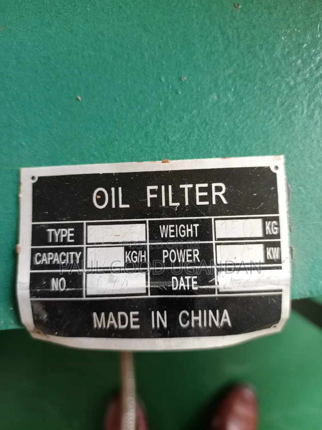 Small Oil Filter